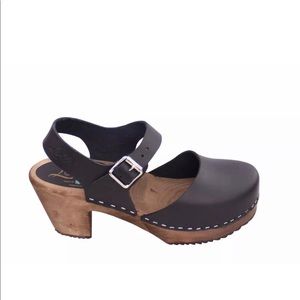 Lotta from Stockholm High Heel Closed Toe Clog